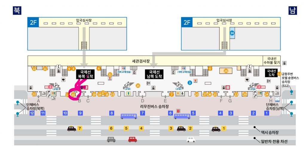 오사카 간사이공항 세븐, 이온 ATM 출금 위치(트래블월렛, 트래블로그)